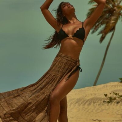 Saia Maya Animal Print